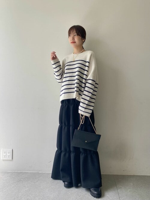 Whim Gazette ボーダープルオーバー ランダムボーダープルオーバー | Whim Gazette(ウィム ガゼット