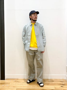 「イロモノ」｜213shuntaさん（メンズ・168cm）の冬コーディネート