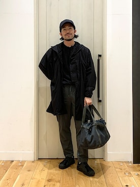 「EKAL（エカル）のアイテム（その他）」を使った、213shuntaさん（メンズ・168cm）の春コーディネート