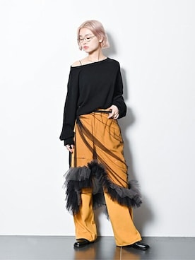 KAMEYAMAさん(レディース・168cm)の秋コーディネート