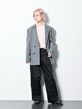 KAMEYAMAさん（レディース・168cm）の秋コーディネート