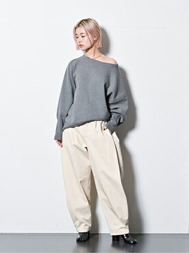 KAMEYAMAさん(レディース・168cm)の冬コーディネート