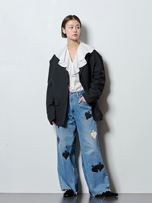 セール】FRILL NECK ブラウス（シャツ/ブラウス）｜CITYSHOP（シティー