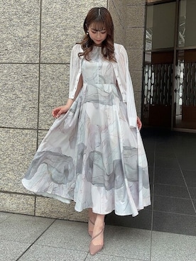 「ROYAL PARTY（ロイヤルパーティー）のアイテム（カーディガン/ボレロ）」を使った、ROYALPARTYさん（レディース・158cm）の夏コーディネート