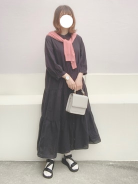 「ハニーズ」｜「アイテム（その他）」を使った、ちゃんゆさん（レディース・149cm）の春コーディネート
