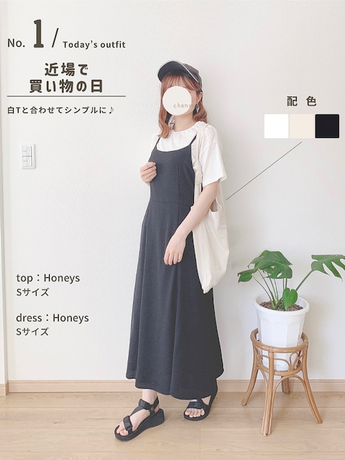 ちゃんゆ Honeysのワンピースを使ったコーディネート Wear