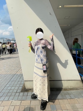 「アイテム（ワンピース/ドレス）」を使った、あぼかDOさん（レディース・160cm・20代）の夏コーディネート