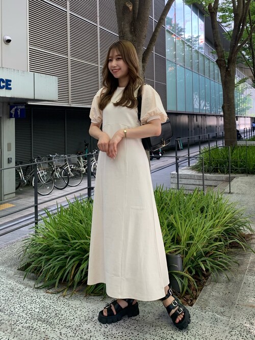 Free S Martルクア大阪店freesnatsukiさんのワンピースを使ったコーディネート Zozotown
