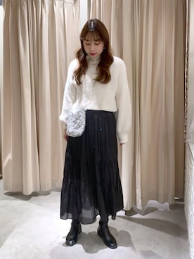 freesnatsukiさん（レディース・167cm）の冬コーディネート