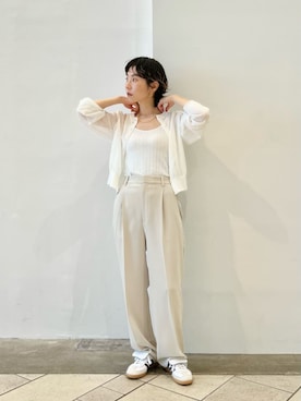 上中(kaminaka)さん(レディース・158cm)の夏コーディネート