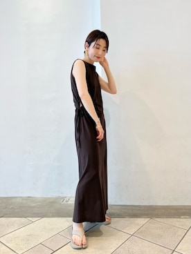 「パーソナルカラー_SUMMER」｜上中（kaminaka）さん（レディース・158cm）の夏コーディネート