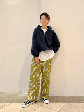 上中（kaminaka）さん（レディース・158cm）の秋コーディネート