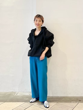 上中（kaminaka）さん（レディース・158cm）の冬コーディネート