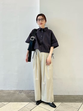 上中（kaminaka）さん（レディース・158cm）の春コーディネート