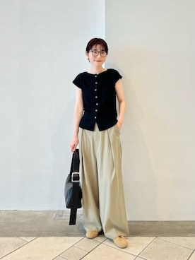 「BEAUTY&YOUTH UNITED ARROWS」｜上中（kaminaka）さん（レディース・158cm）の秋コーディネート