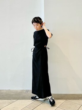 「ブルべ夏」｜上中（kaminaka）さん（レディース・158cm）の春コーディネート