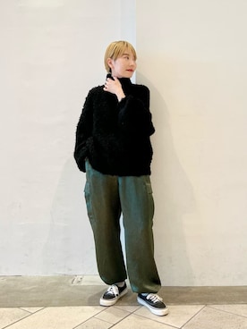 「パーソナルカラー_SUMMER」｜上中（kaminaka）さん（レディース・158cm）の秋コーディネート