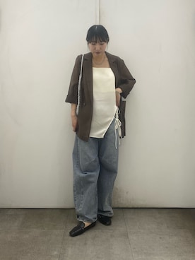 naoさん（レディース・158cm）の春コーディネート