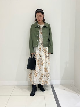 naoさん（レディース・158cm）の秋コーディネート