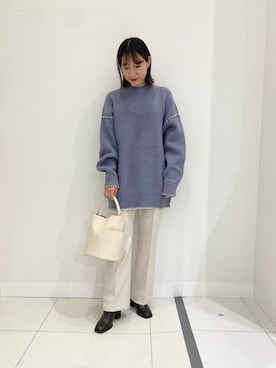 naoさん（レディース・158cm）の冬コーディネート