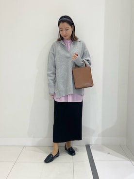 naoさん（レディース・158cm）の冬コーディネート