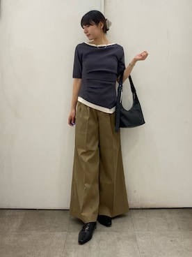 naoさん（レディース・158cm）の春コーディネート