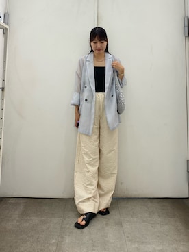 naoさん(レディース・158cm)の夏コーディネート