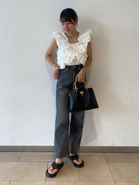 naoさん（レディース・158cm）の夏コーディネート