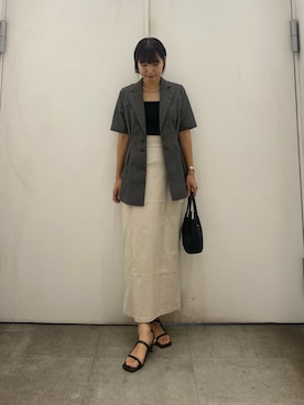 naoさん（レディース・158cm）の夏コーディネート