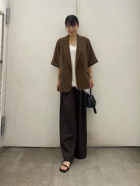 naoさん（レディース・158cm）の夏コーディネート