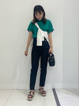 naoさん（レディース・158cm）の夏コーディネート