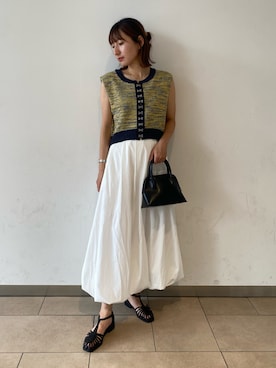 naoさん（レディース・158cm）の夏コーディネート