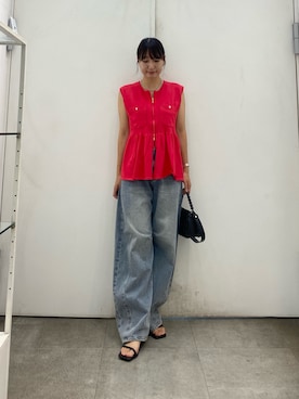 naoさん（レディース・158cm）の夏コーディネート