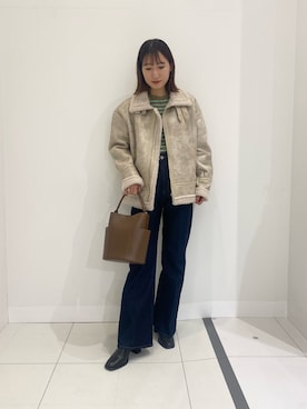 naoさん(レディース・158cm)の冬コーディネート