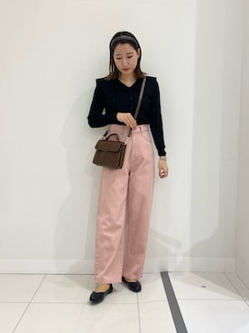 naoさん（レディース・158cm）の冬コーディネート