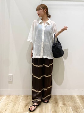 naoさん（レディース・158cm）の夏コーディネート