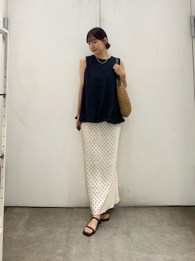 naoさん(レディース・158cm)の夏コーディネート