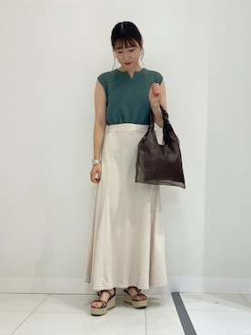 naoさん（レディース・158cm）の夏コーディネート