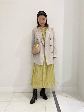 naoさん（レディース・158cm）の冬コーディネート