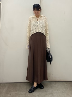 naoさん（レディース・158cm）の春コーディネート