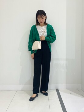 naoさん（レディース・158cm）の冬コーディネート