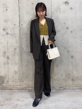 「RODE SKO（ロデスコ）のアイテム」を使った、naoさん（レディース・158cm）の秋コーディネート
