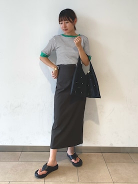 naoさん（レディース・158cm）の夏コーディネート