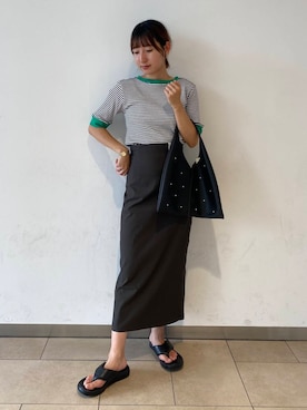 naoさん（レディース・158cm）の夏コーディネート