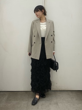 naoさん（レディース・158cm）の春コーディネート