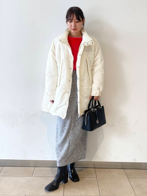 eaphi スカート WAVE LINE MAXI SKIRT