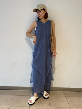 naoさん（レディース・158cm）の夏コーディネート