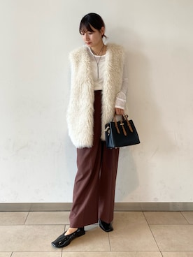 「SENSE OF PLACE by URBAN RESEARCH（センスオブプレイスバイアーバンリサーチ）のアイテム（その他アウター）」を使った、naoさん（レディース・158cm）の秋コーディネート