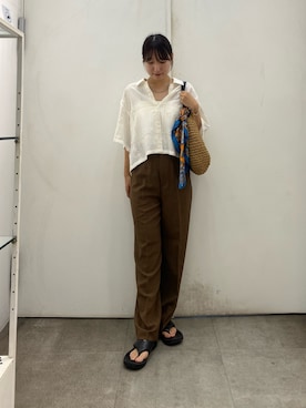 naoさん（レディース・158cm）の夏コーディネート
