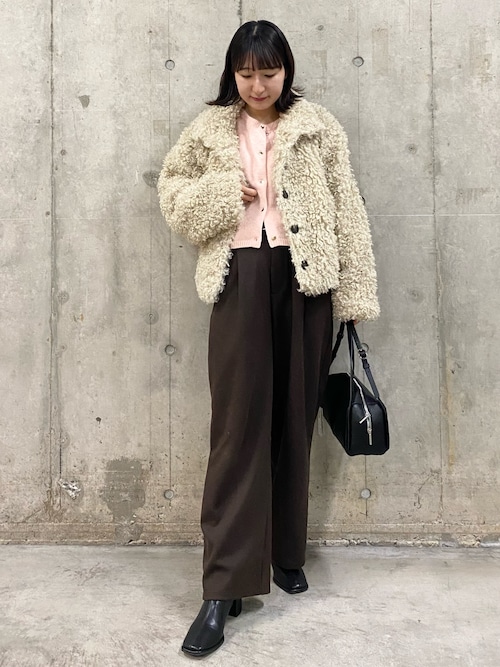 プードルファーミドルジャケット（ブルゾン）｜SENSE OF PLACE by